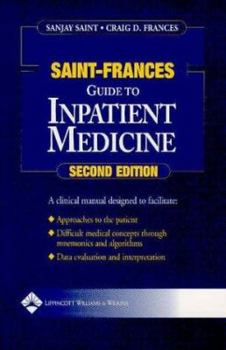 Paperback Saint-Frances Guide to Inpatient Medicine Book