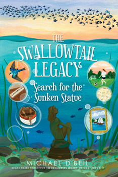 Paperback The Swallowtail Legacy 3: Search for the Sunken Statue Book