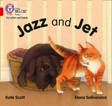 Paperback Collins Big Cat Phonics for Letters and Sounds - Jazz and Jet: Band 2a/Red a Book