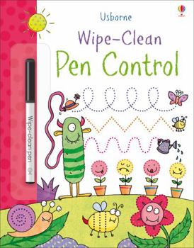 Paperback Wipe Clean Pen Control Book