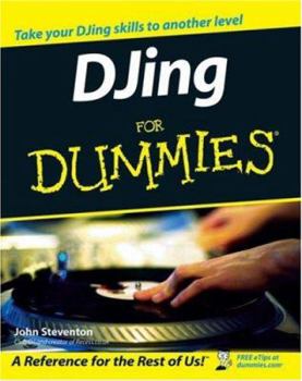 Paperback DJing for Dummies Book