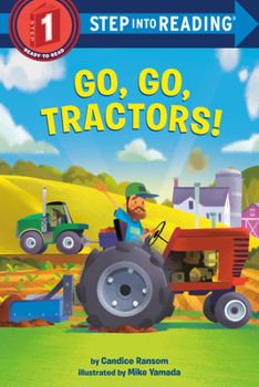 Paperback Go, Go, Tractors! Book