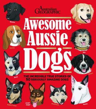 Hardcover Awesome Aussie Dogs Book