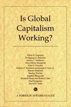 Paperback Is Global Capitalism Working? Book