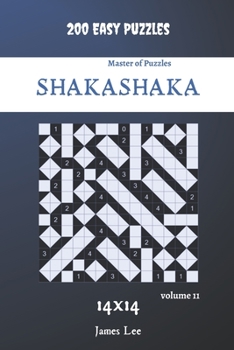 Paperback Master of Puzzles - Shakashaka 200 Easy Puzzles 14x14 vol.11 Book