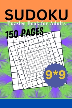 Paperback Sudoku Puzzles Book for Adults 9*9, 150 Pages Book
