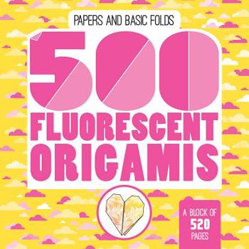 Paperback 500 Fluorescent Origamis Book