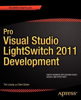 Paperback Pro Visual Studio Lightswitch 2011 Development Book