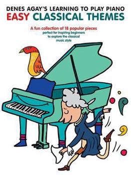 Paperback Easy Classical Themes: Denes Agay's Learning to Play Piano series Book