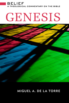 Hardcover Genesis: Belief: A Theological Commentary on the Bible Book