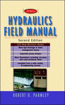 Paperback Hydraulics Field Manual, 2nd Edition Book