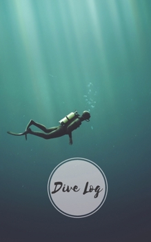 Paperback Dive Log: Scuba Diver-Logbook Book