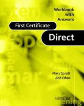 Paperback First Certificate Direct Workbook with Answers Book