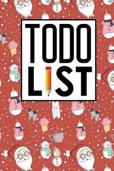 To Do List Notebook: Checklist Daily, To Do Chart, Daily To Do Checklist, To Do List Notes, Agenda Notepad For Men, Women, Students & Kids, Cute Winter Snow Cover