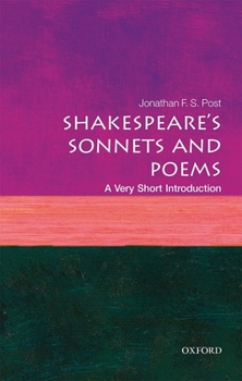 Paperback Shakespeare's Sonnets and Poems: A Very Short Introduction Book