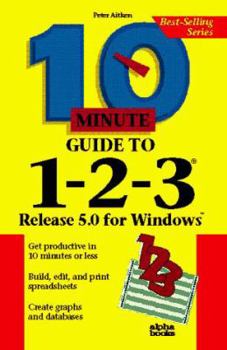 Paperback 10 Minute Guide to Lotus 1-2-3: Release 5 for Windows Book