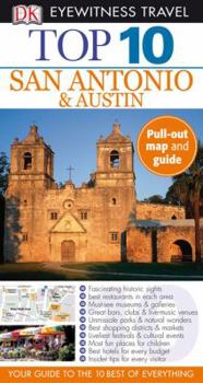 Paperback Top 10 San Antonio & Austin [With Map] Book