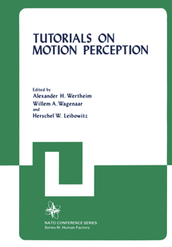 Hardcover Tutorials on Motion Perception Book