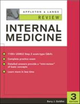 Paperback Appleton & Lange Review of Internal Medicine Book