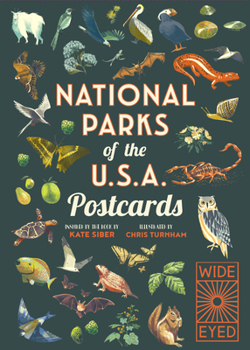 Card Book National Parks of the USA Postcards Book