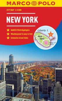 Map New York Marco Polo City Map Book