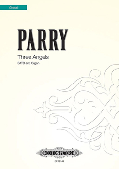 Paperback Three Angels for Satb Choir and Organ: Choral Octavo Book