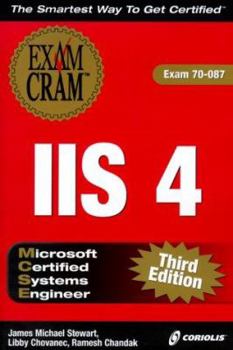 Paperback MCSE IIS 4 Exam Cram Book