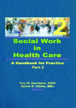 Paperback Social Work in Health Care Book