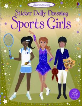 Sticker Dolly Dressing Sports - Book  of the Usborne Sticker Dressing