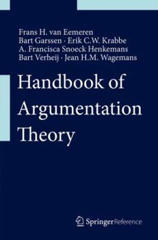 Hardcover Handbook of Argumentation Theory Book