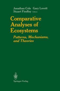 Paperback Comparative Analyses of Ecosystems: Patterns, Mechanisms, and Theories Book