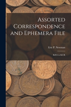 Paperback Assorted Correspondence and Ephemera File: KHA to KUR Book
