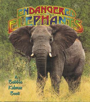 Hardcover Endangered Elephants Book