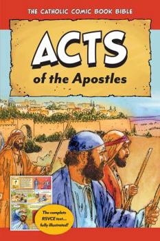Paperback The Catholic Comic Book Bible: Acts of the Apostles Book