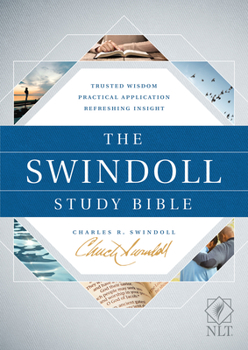 Hardcover The Swindoll Study Bible NLT Book