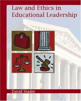 Paperback Law and Ethics in Educational Leadership Book