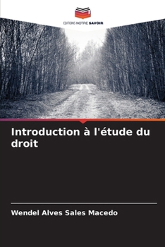 Paperback Introduction à l'étude du droit [French] Book