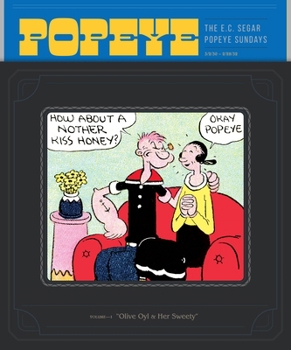 Paperback Popeye Volume 1: Olive Oyl & Her Sweety Book