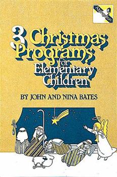 Paperback 3 Christmas Programs for Elementary Children Book