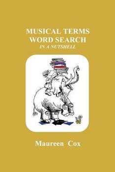 Paperback Musical Terms Word Search In A Nutshell Book