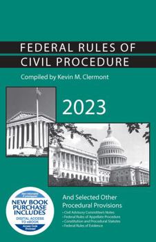 Paperback Federal Rules of Civil Procedure and Selected Other Procedural Provisions, 2023 (Selected Statutes) Book