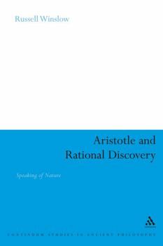 Hardcover Aristotle and Rational Discovery Book