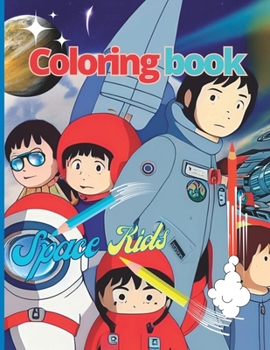 Paperback Coloring Book: Space kids Book