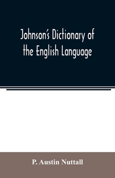 Paperback johnson's dictionary of the english language Book