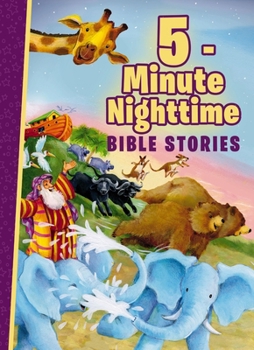 Hardcover 5-Minute Nighttime Bible Stories Book