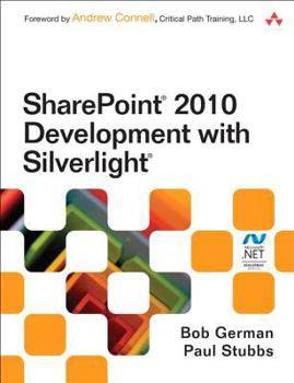 Paperback Sharepoint 2010 Development with Silverlight Book