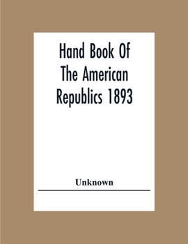 Paperback Hand Book Of The American Republic 1893 Book