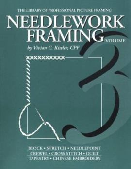 Hardcover Needlework Framing Book