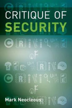 Paperback Critique of Security Book