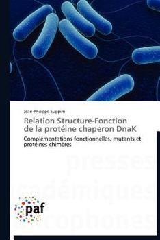 Paperback Relation Structure-Fonction de la Protéine Chaperon Dnak [French] Book